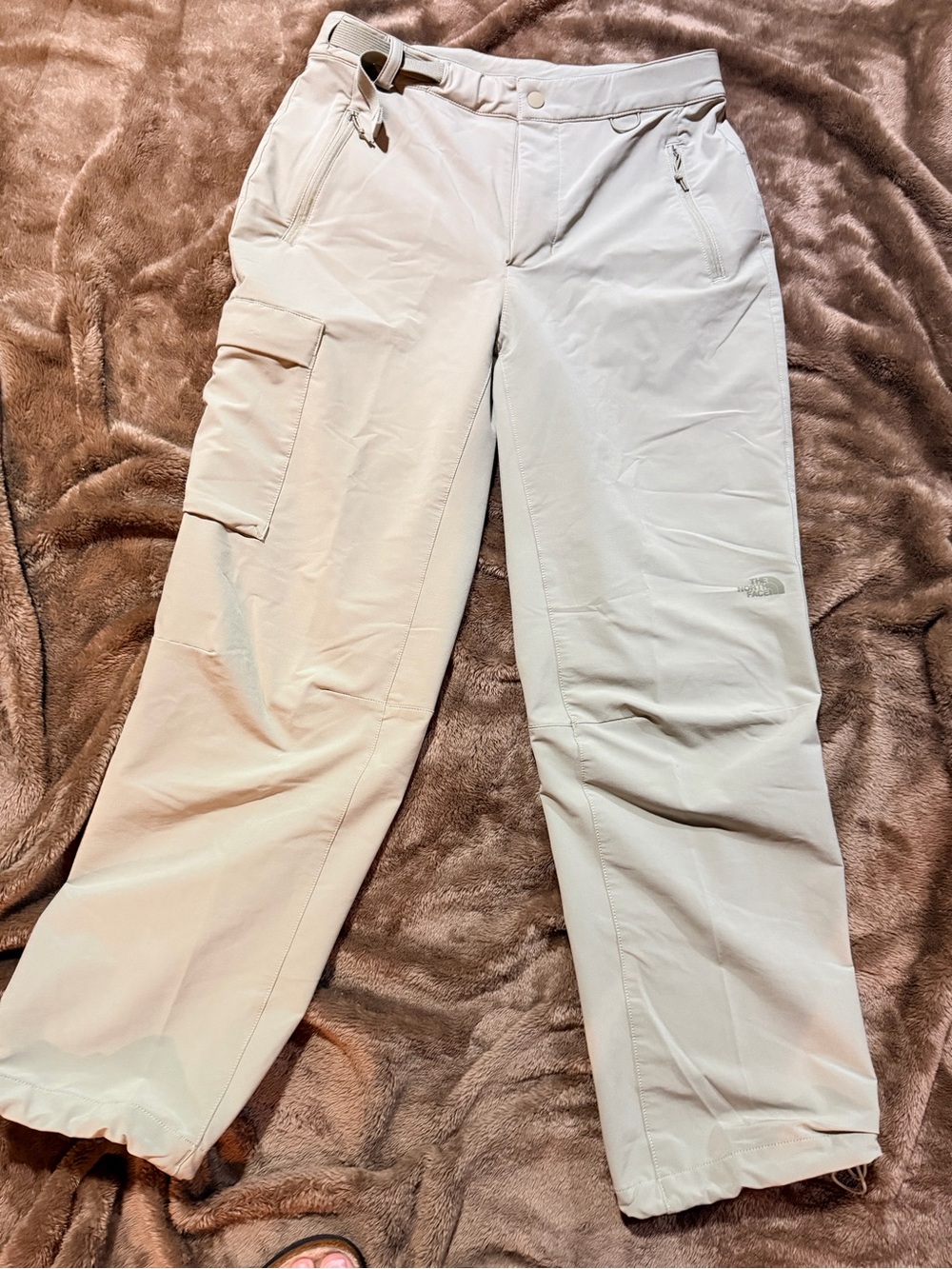 The North Face woman’s sage green Cargo Pants with Zip Pockets
